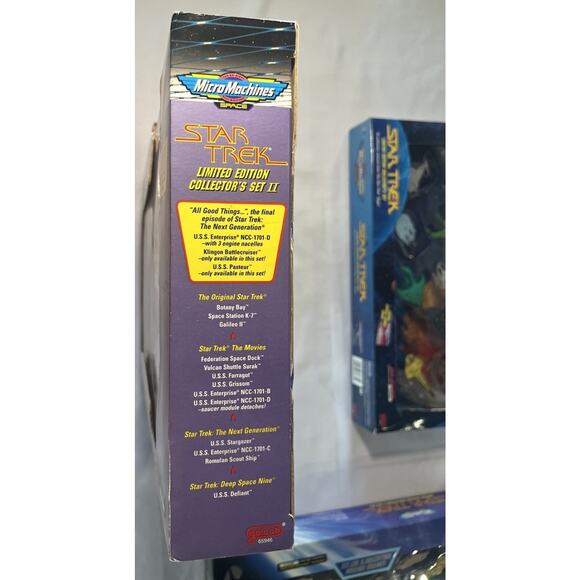 NIB Micro Machines Star Trek Limited Edition Collectors Set 1 2 3 Lot I II III - Picture 12 of 16